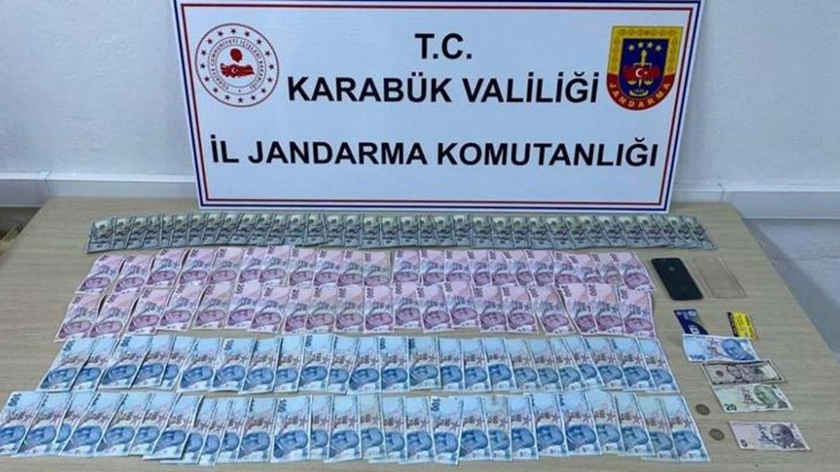 Sahte jandarma gerçek jandarmaya yakalandı