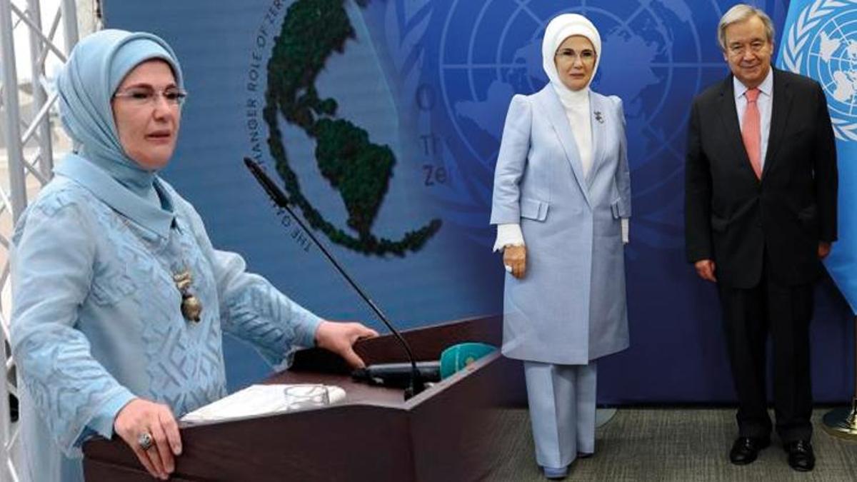 Emine Erdoğan: Sıfır atıkla mücadele tecrübelerimizi her ülkeyle paylaşmaya hazırız