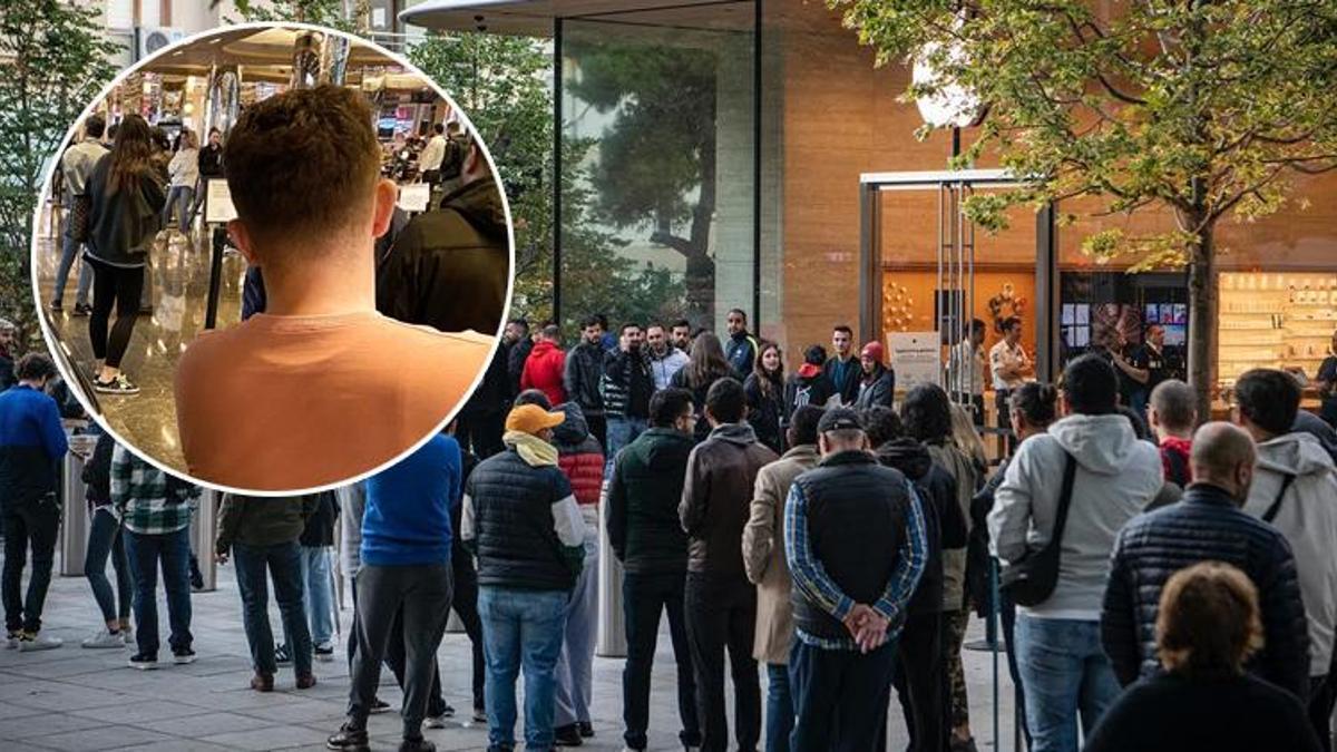 Apple'ın yeni model telefonları satışa çıktı! Akın ettiler...