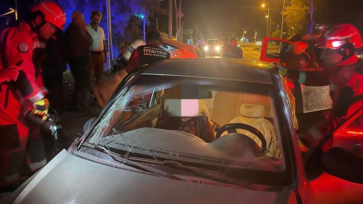 Fethiye’de trafik kazası: 2 yaralı