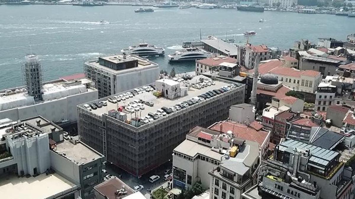 İstanbul'un ilk katlı otoparkı bugün itibarıyla kapatıldı