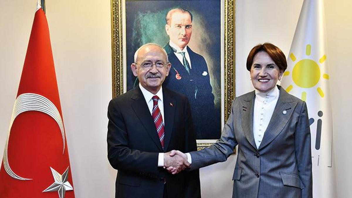 Kılıçdaroğlu, Akşener'i ziyaret etti