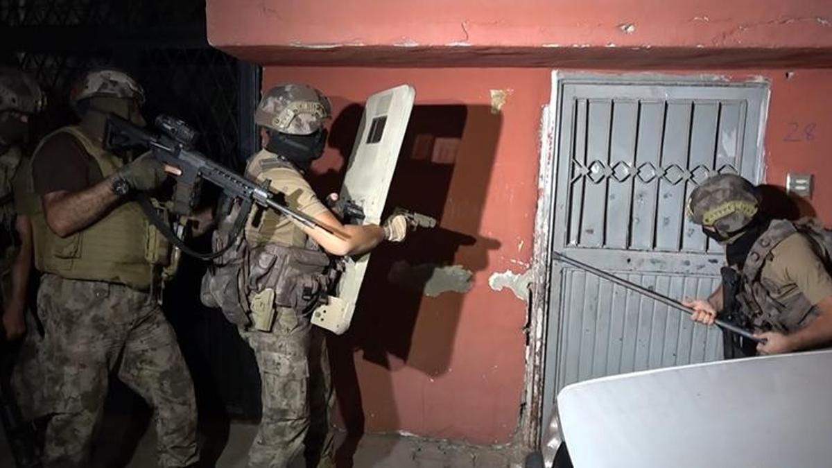 Mersin'de terör örgütü PKK/KCK'ya operasyon: 9 gözaltı