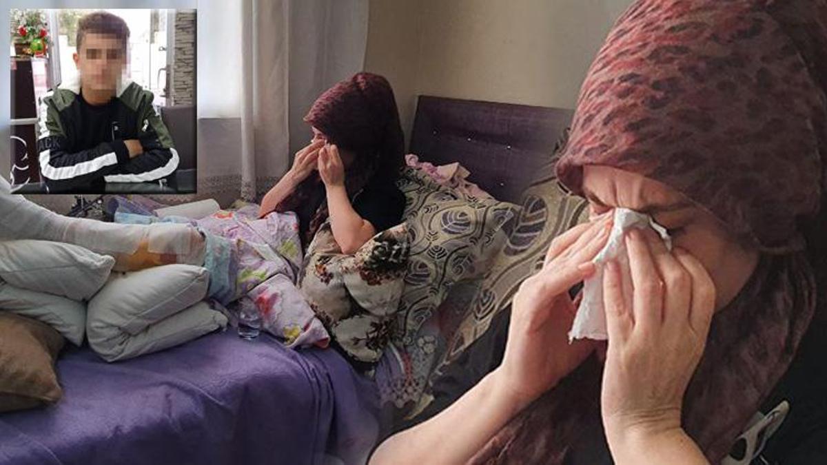 17 yaşındaki oğlu yaptı, yaşadıklarını gözyaşları içinde anlattı! 'Git anneni 2 bacağından da vur'