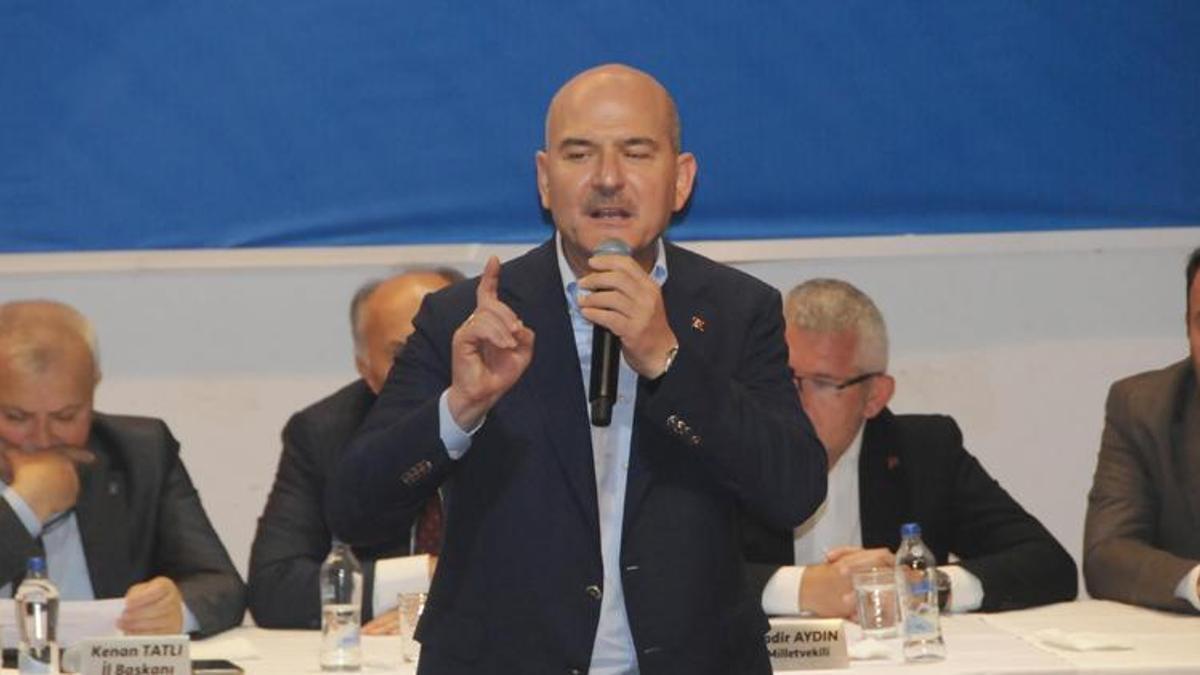 Bakan Soylu: Mersin’deki eylem Amerika merkezlidir