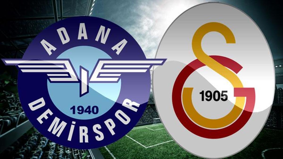 Adana Demirspor ile Galatasaray 3 puan için karşı karşıya