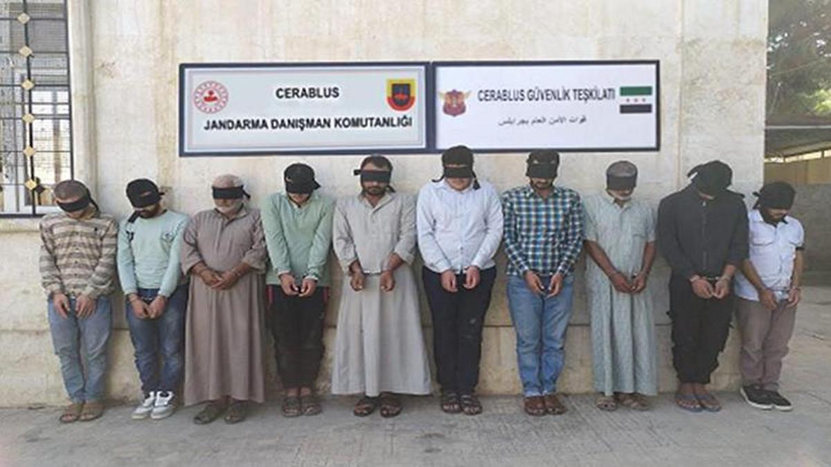 İçişleri: Suriye'de yakalanan 15 terörist tutuklandı