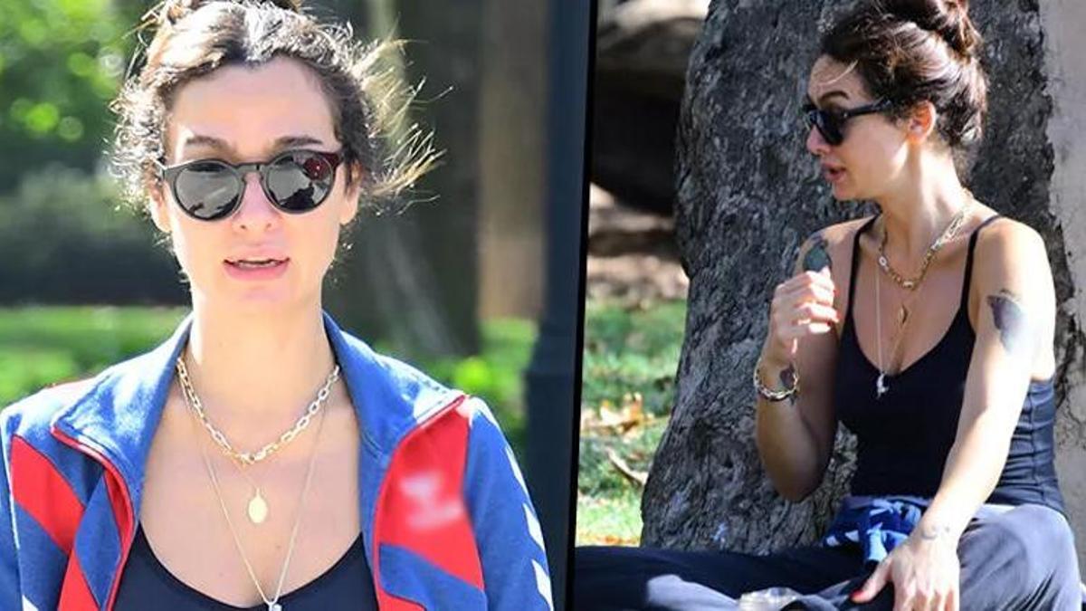 Birce Akalay parkta görüntülendi! 'Fotoğraf karesiyle geçiştirsek?'