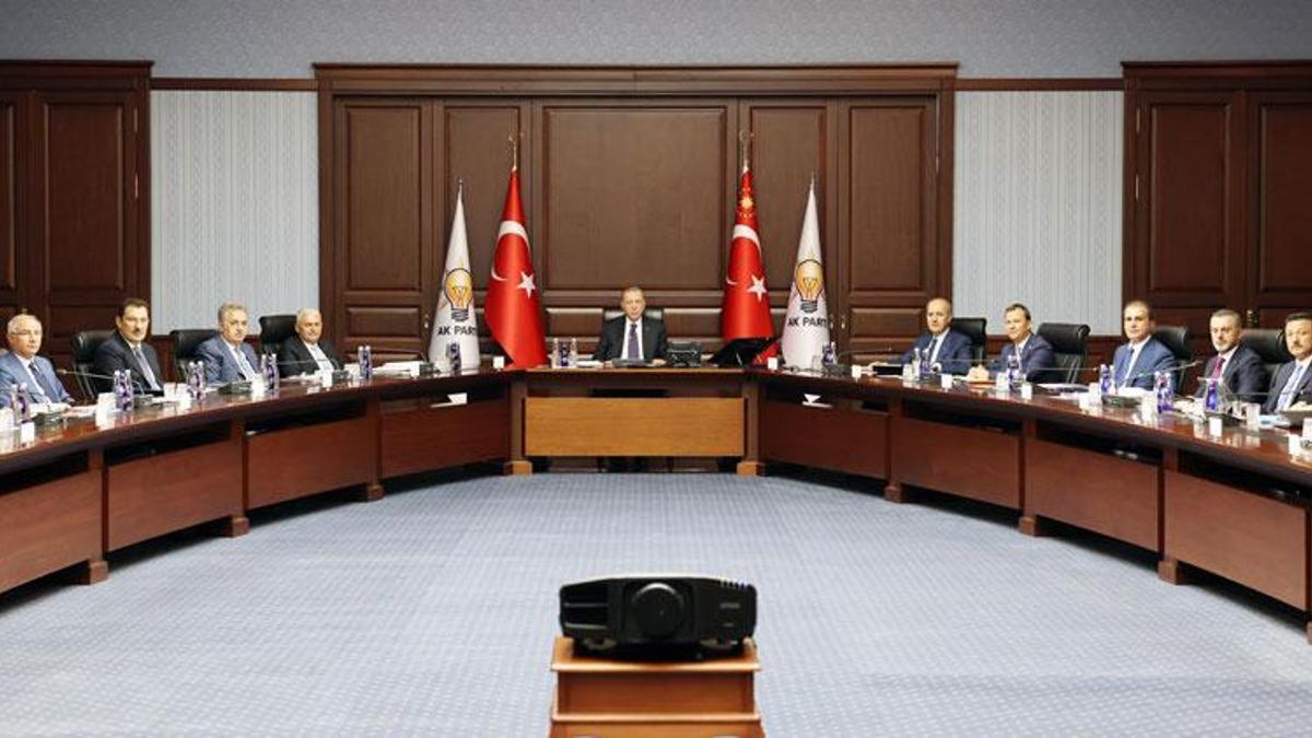 AK Parti MYK toplantısı başladı
