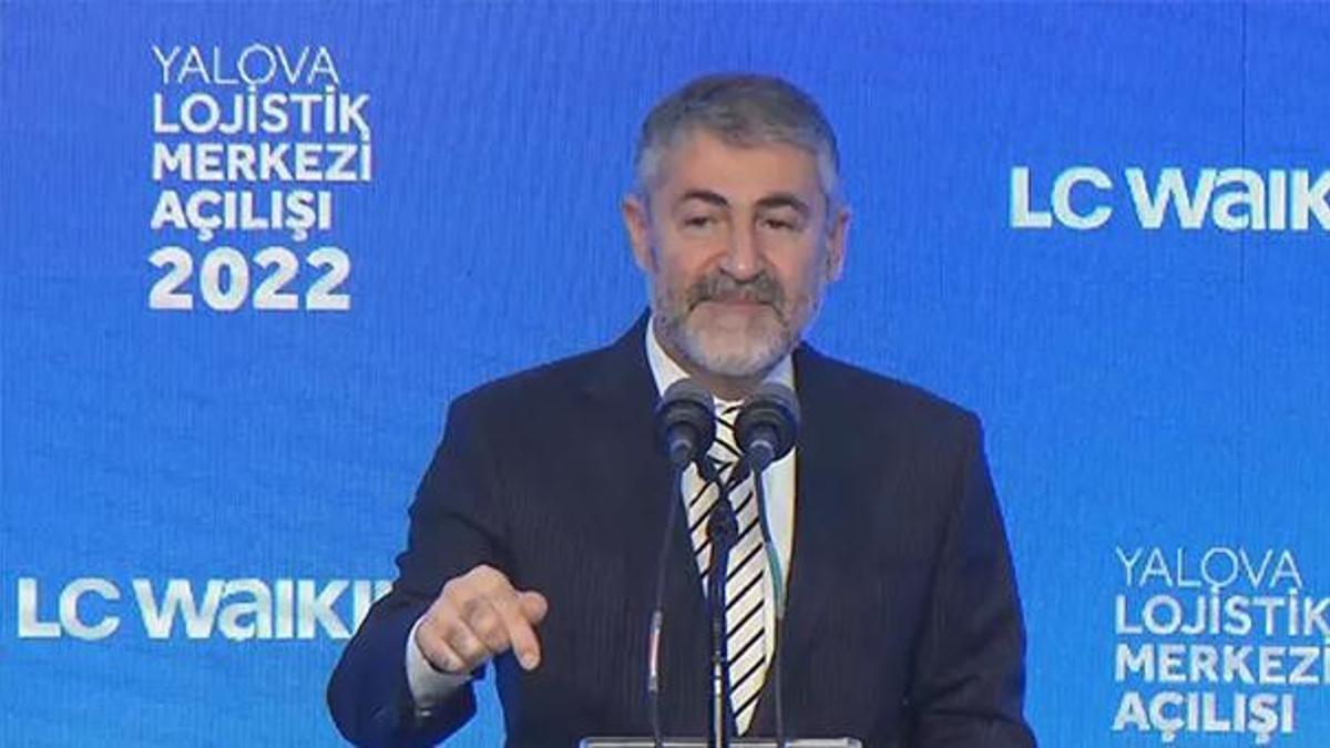 Bakan Nebati'den Meclis'te AK Parti grubuna sunum