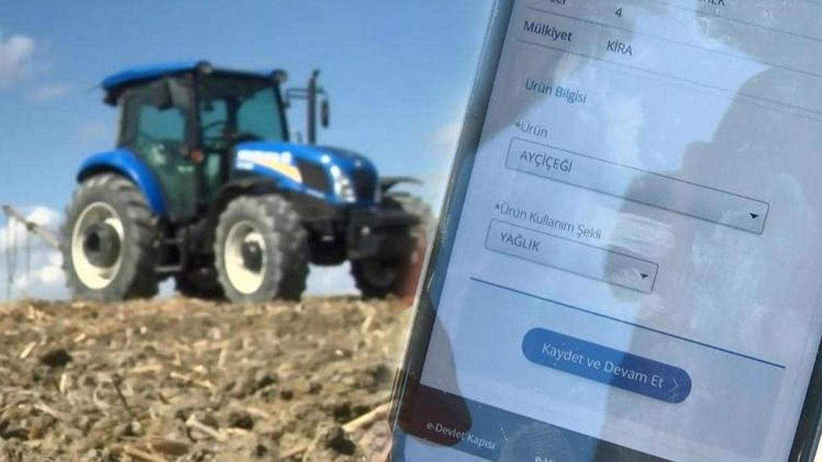 'Çiftçi Kayıt Sistemi' resmen açıldı, başvurular e-Devlet üzerinden yapılıyor