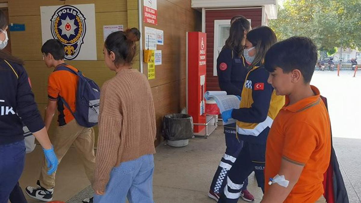 Kovana sopayla vurdular, 15 öğrenciyi arılar soktu! Okul tatil edildi