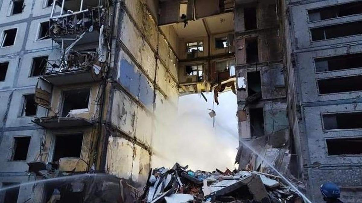 Rusya’dan Zaporijya’ya roket saldırısı: 12 ölü, 49 yaralı