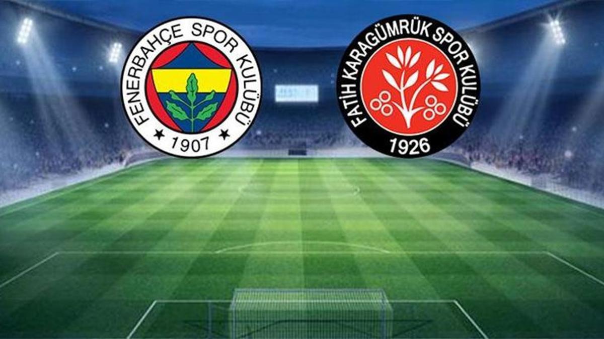 Fenerbahçe-Fatih Karagümrük (Maç özeti)