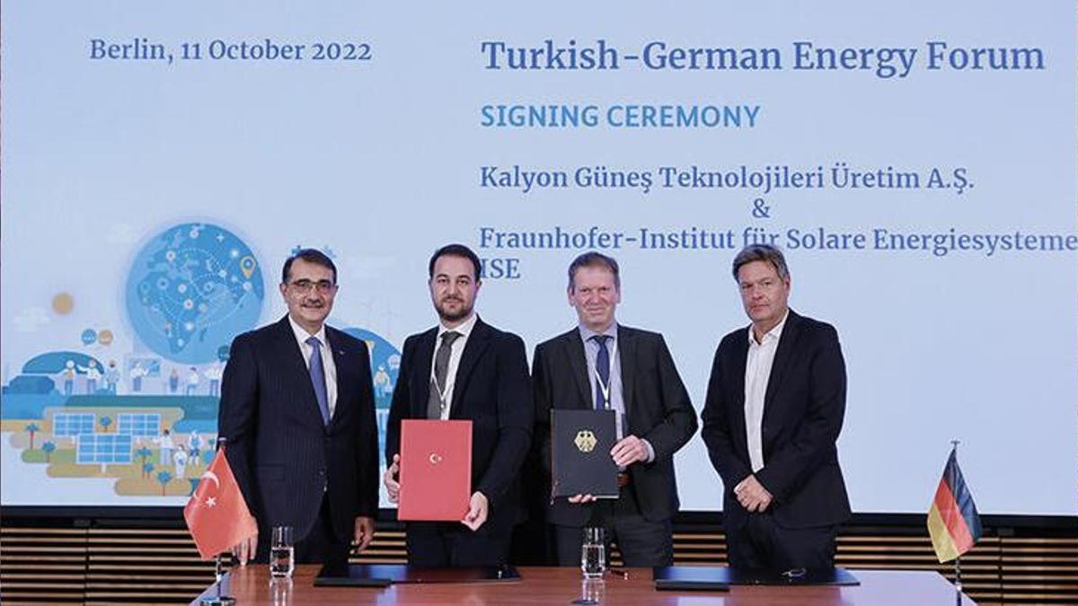 Kalyon Enerji ile Fraunhofer Enstitüsü güneş enerjisi teknolojileri için iş birliği yaptı