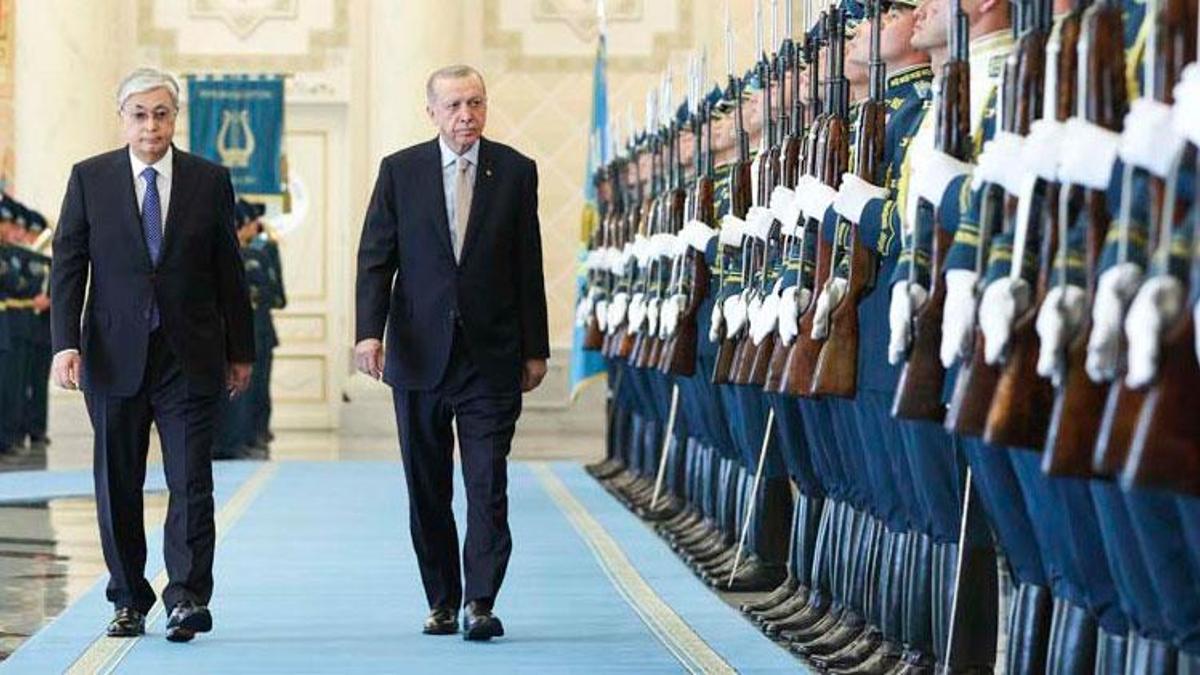 Cumhurbaşkanı Erdoğan, Astana'da!