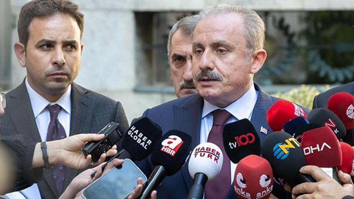 TBMM Başkanı Şentop: Kürsüler şov yapmak için tasarlanmış yerler değil