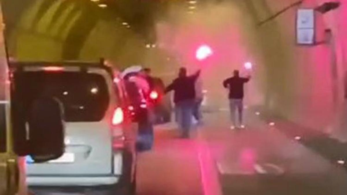 Asker eğlencesi için Kağıthane Tüneli'ni kapattılar