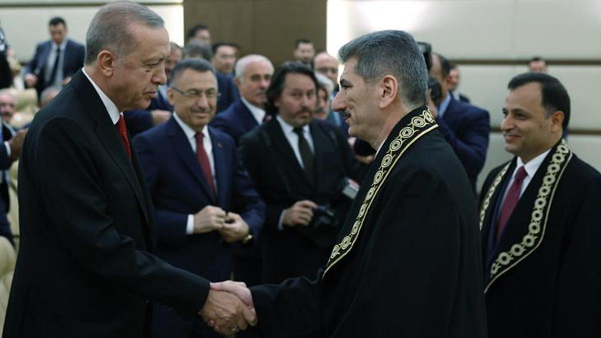 Cumhurbaşkanı Erdoğan, Anayasa Mahkemesi Üyesi İnce’nin yemin törenine katıldı