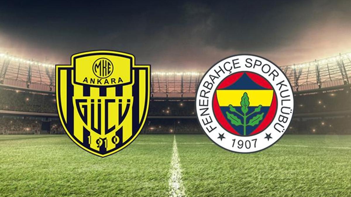Ankaragücü Fenerbahçe maçı ne zaman, saat kaçta, hangi kanalda? Ankaragücü Fenerbahçe karşılaşması canlı yayın bilgileri!