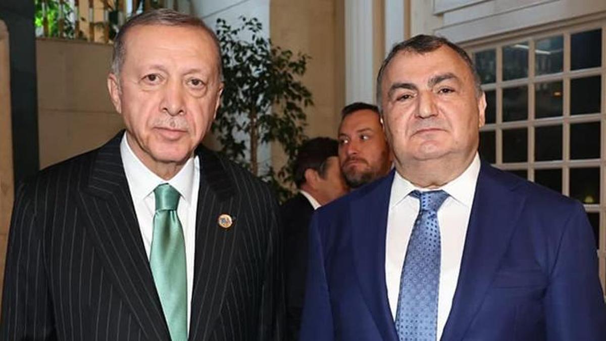 DATÜB Genel Başkanı Kassanov, Cumhurbaşkanı Erdoğan ile görüştü