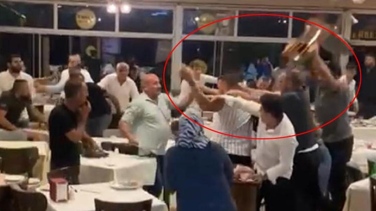 'İstek şarkı' kavgasında müşterinin kafasında sandalye kırdılar
