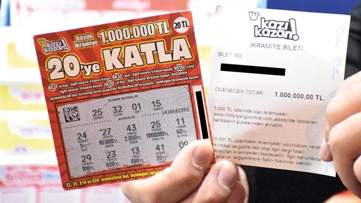 Asgari ücretle mağazada çalışıyordu! 'Kazı Kazan'dan 1 milyon TL çıktı