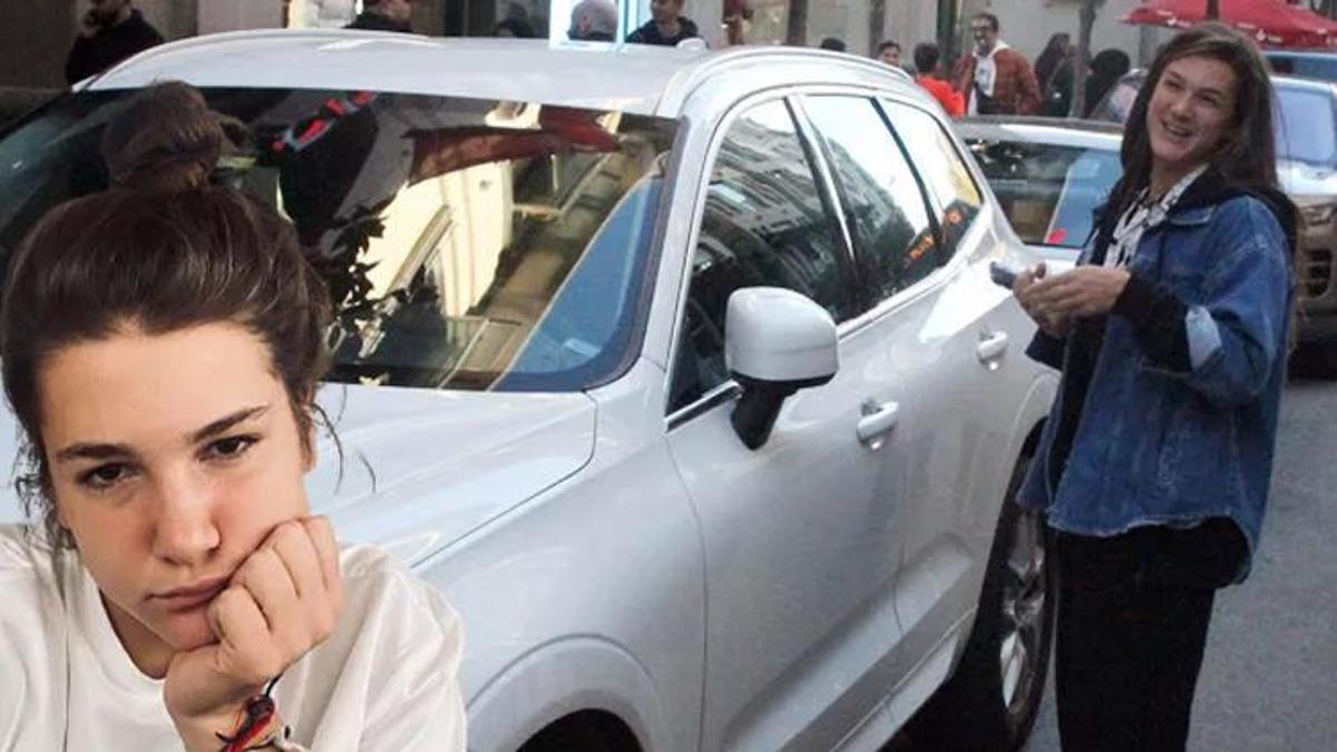 Survivor Nisa Bölükbaşı ülkesinden otomobilini getirdi!