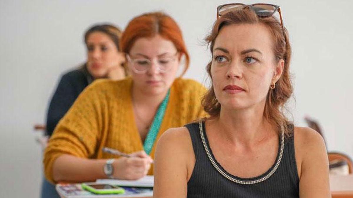 Ruslar ile Ukraynalılar aynı sınıfta Türkçe öğreniyor