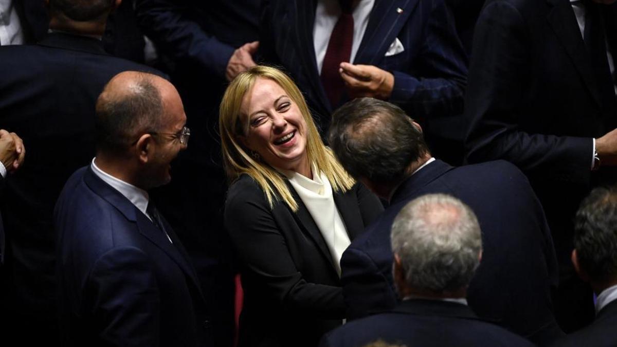 İtalya'da Meloni hükümeti Senato’dan güvenoyu aldı