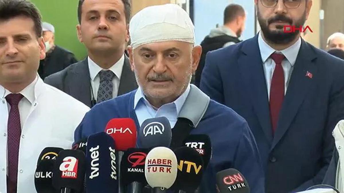Binali Yıldırım taburcu oldu