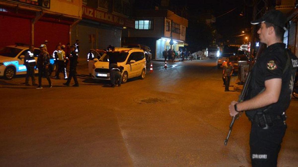 Adana'da 2 bin 600 polisle hava destekli 'huzur' uygulaması