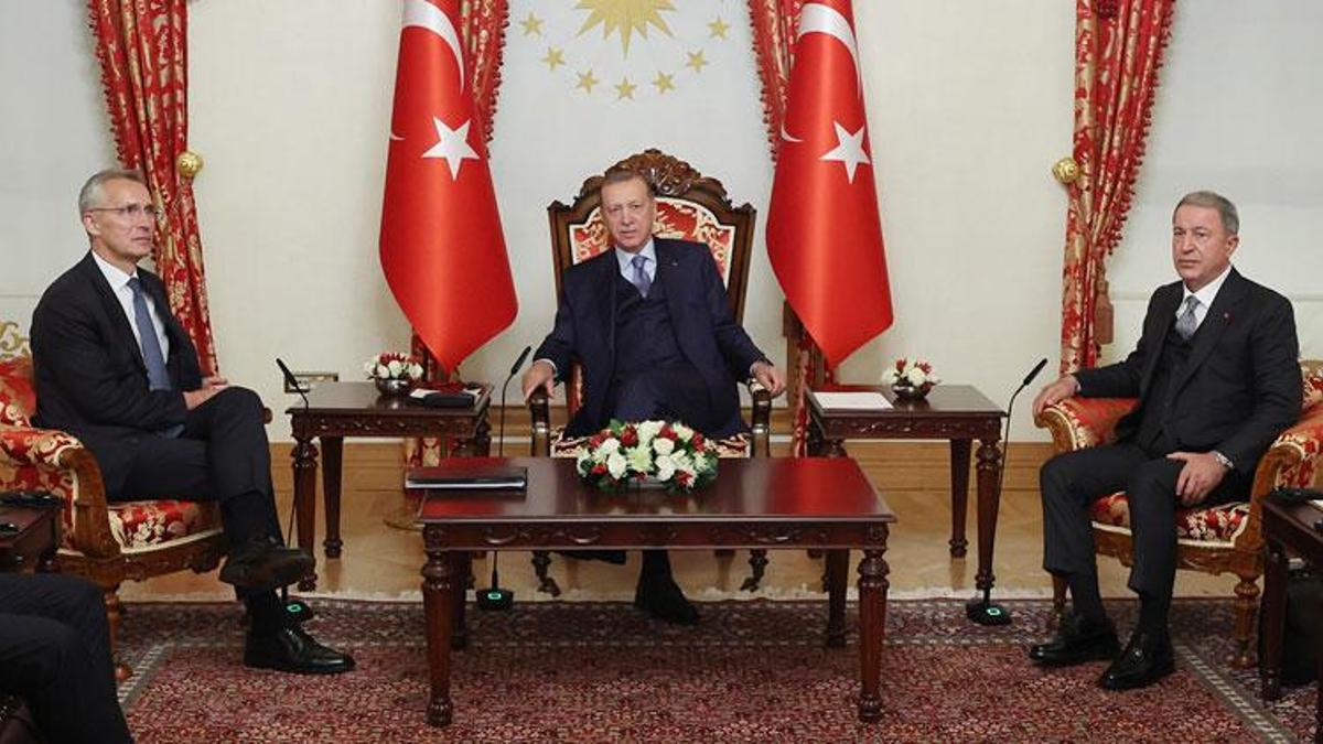 Cumhurbaşkanı Erdoğan NATO Genel Sekreteri Stoltenberg ile görüştü