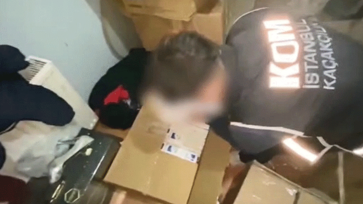 İstanbul'da kaçak sigara operasyonu