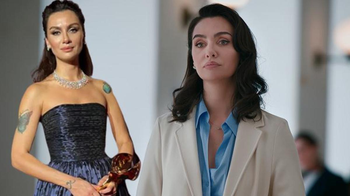 Birce Akalay'a Dubai'den ödül! Kıyafetiyle göz kamaştırdı