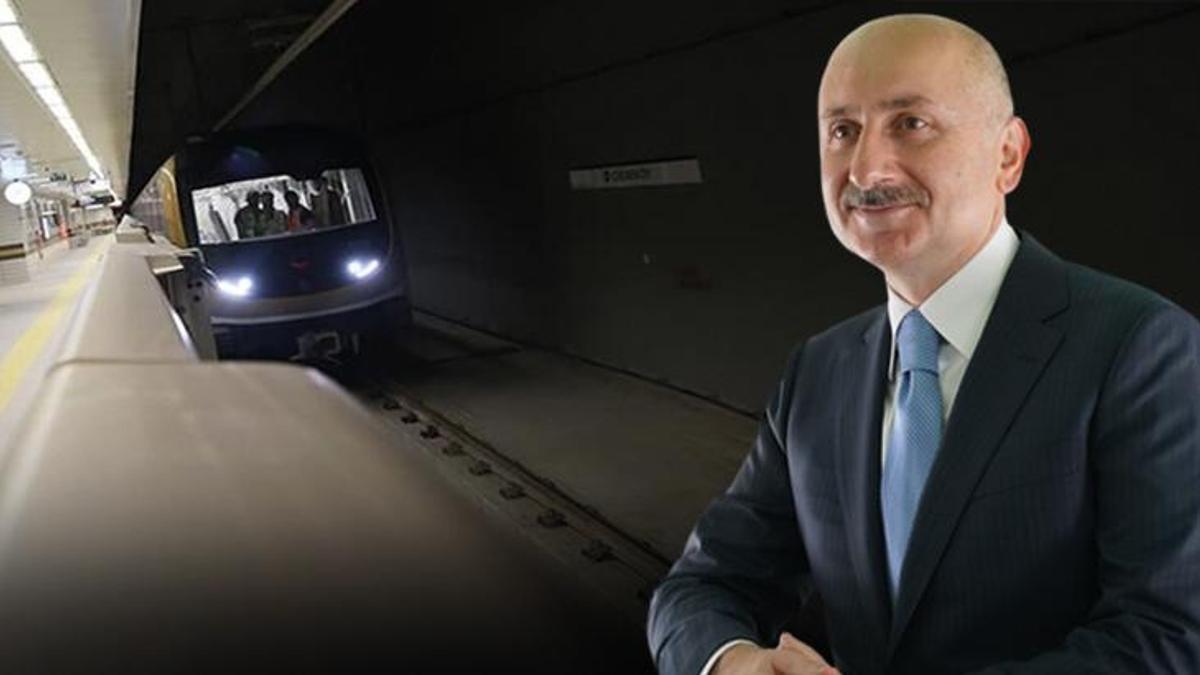 Bakan Karaismailoğlu'ndan İstanbul'a metro müjdesi