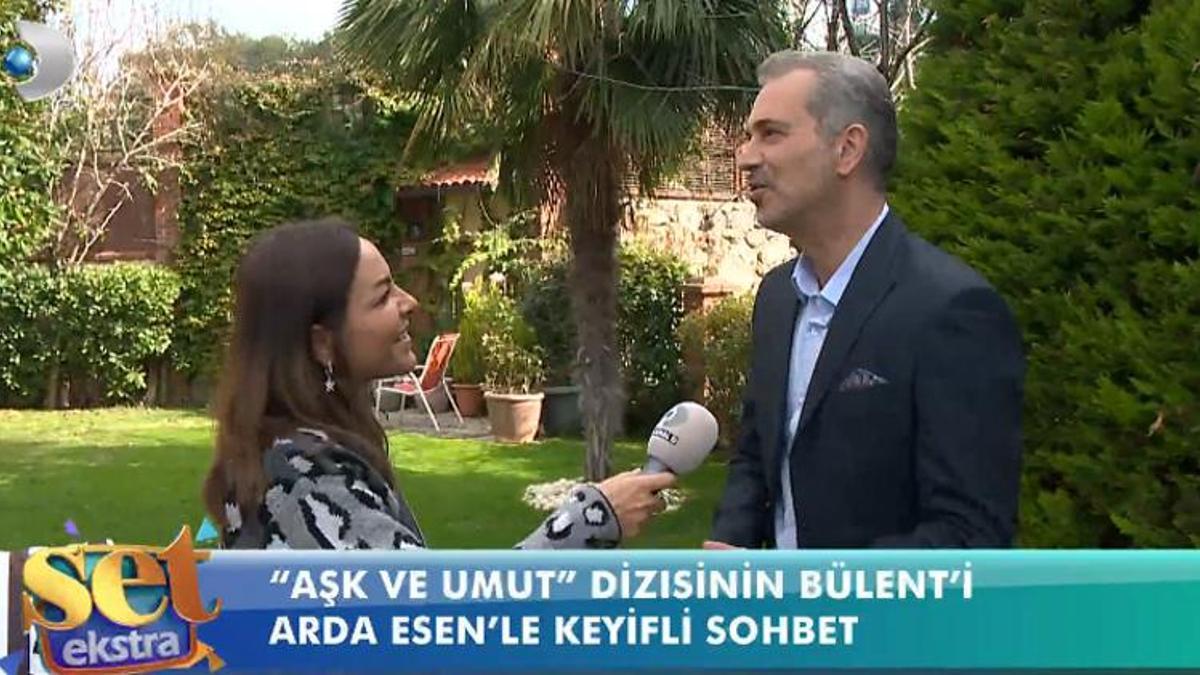 Set Ekstra ekibi Aşk ve Umut setini ziyaret etti!