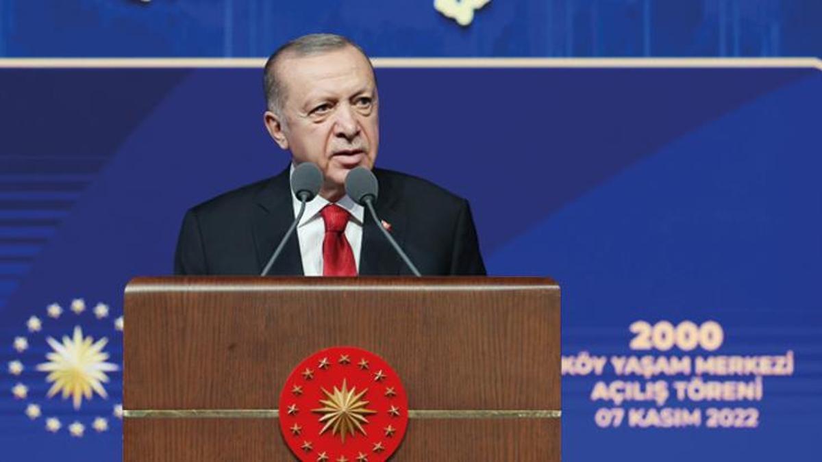 Cumhurbaşkanı Erdoğan: Yıl sonuna kadar hayata geçirmeyi hedefliyoruz