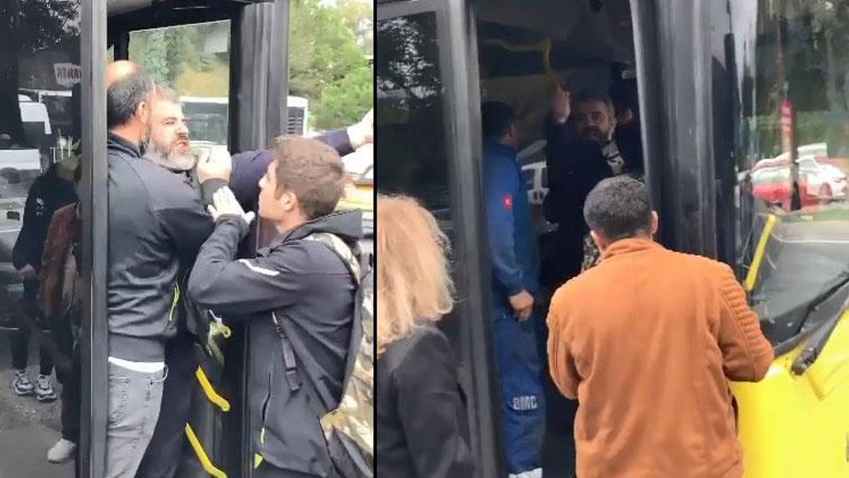 İETT şoföründen şok sözler: Vallahi vuracağım seni, sakat bırakacağım
