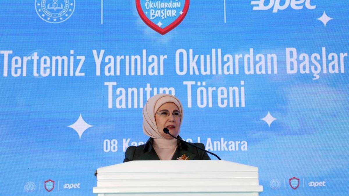 Emine Erdoğan: Bizim için temizlik inancımızın özünü oluşturan bir yaşam prensibidir