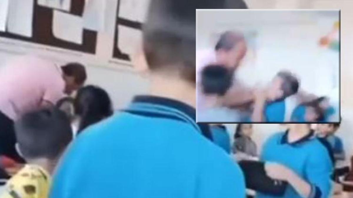 Öğrencisinin boğazını sıkan öğretmen hakkında flaş karar