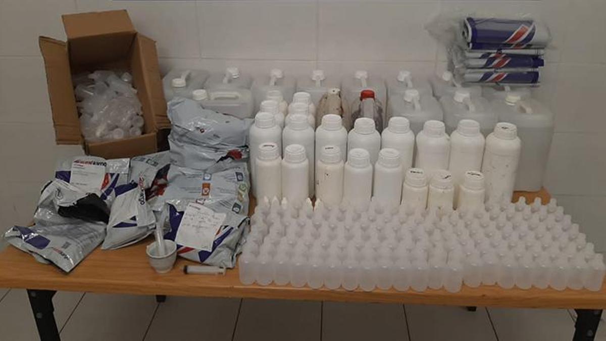 Tekirdağ'da sahte içki operasyonu: 75 litre etil alkol  ele geçirildi