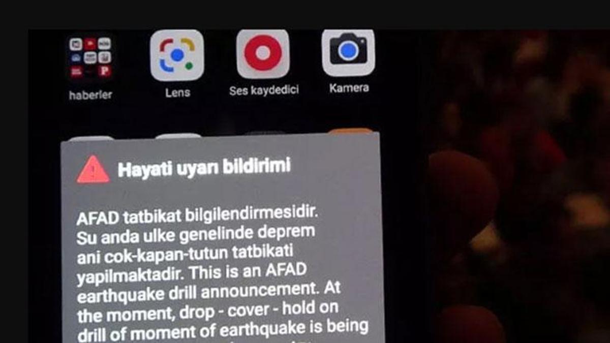 Bazı telefonlara neden tatbikat mesajı gitmedi? AFAD Başkanı açıkladı