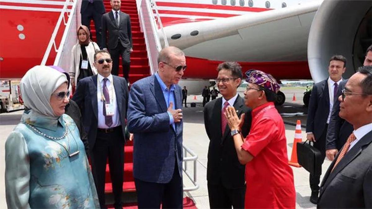 Cumhurbaşkanı Erdoğan Endonezya'da