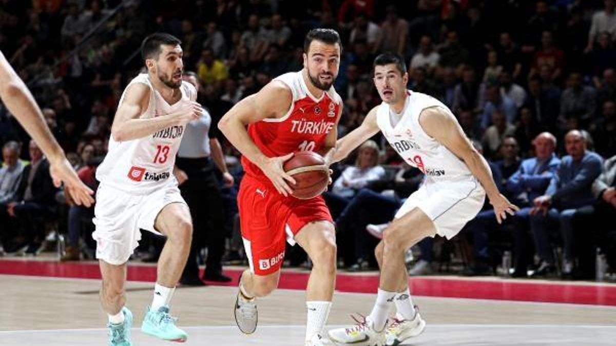 A Milli Erkek Basketbol Takımı, Sırbistan deplasmanında kaybetti