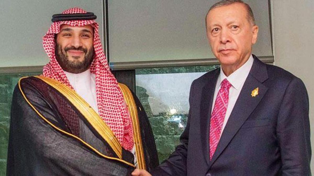 Cumhurbaşkanı Erdoğan, Suudi Arabistan Veliaht Prensi Selman ile görüştü