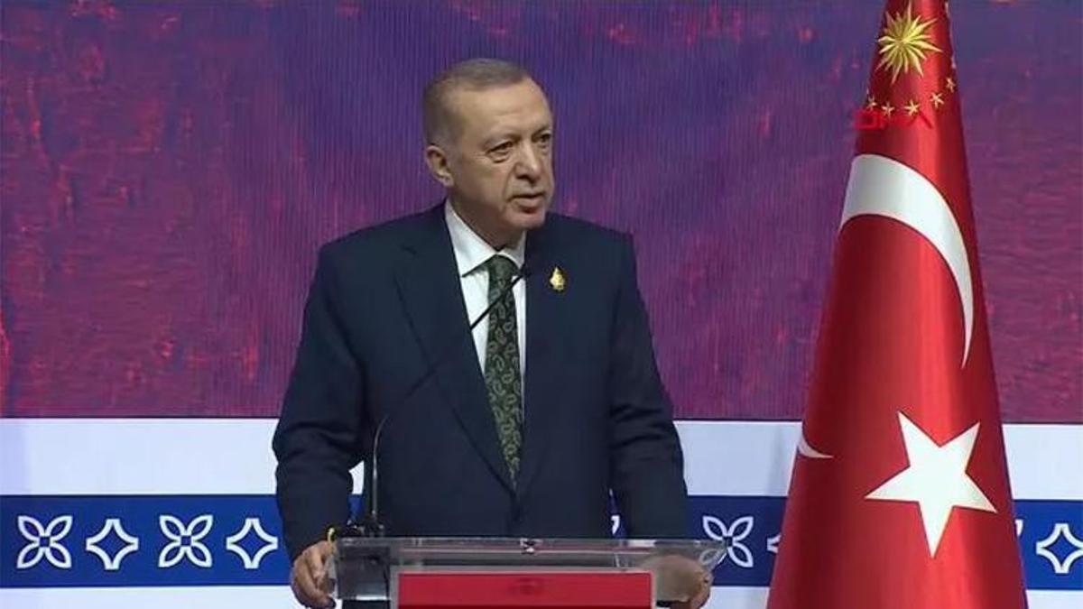 Cumhurbaşkanı Erdoğan'dan dünyaya net mesaj: Teröre destek verenler dökülen her kana ortaktır