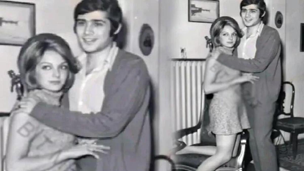 Yeşilçam'ın usta oyuncusu paylaştı! "Eşimle nişanlı olduğumuz yıllardan"