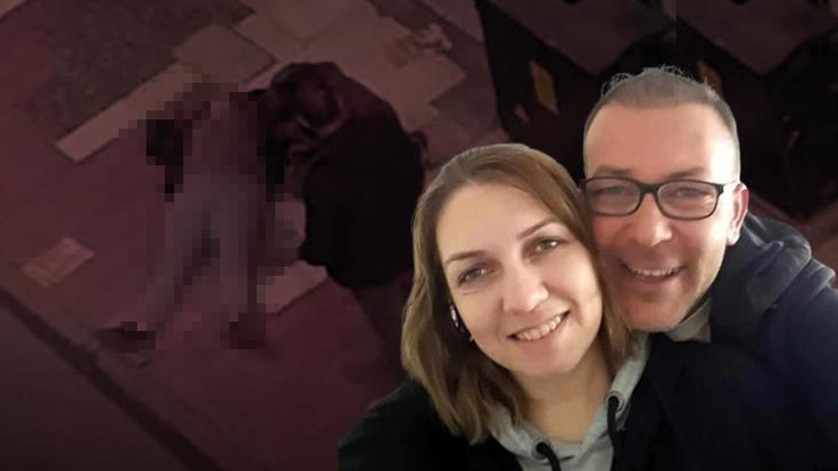 Sokak ortasında vahşet! Eşini öldürüp başında böyle bekledi