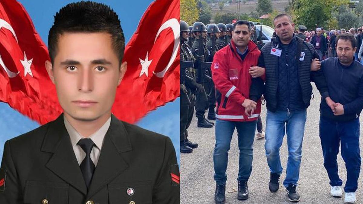 Pençe- Kilit şehidi uzman çavuş, son yolculuğuna uğurlandı